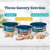 imageBlue Buffalo Tastefuls Natural Pate Wet Cat Food Chicken Entre 3oz cans Pack of 24Chicken  Turkey  Chicken  Ocean Fish  Tuna