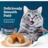 imageBlue Buffalo Tastefuls Natural Pate Wet Cat Food Chicken Entre 3oz cans Pack of 24Ocean Fish  Tuna
