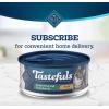 imageBlue Buffalo Tastefuls Natural Pate Wet Cat Food Chicken Entre 3oz cans Pack of 24Ocean Fish  Tuna