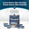 imageBlue Buffalo Tastefuls Natural Pate Wet Cat Food Chicken Entre 3oz cans Pack of 24Salmon