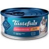 imageBlue Buffalo Tastefuls Natural Pate Wet Cat Food Chicken Entre 3oz cans Pack of 24Salmon