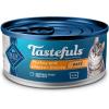 imageBlue Buffalo Tastefuls Natural Pate Wet Cat Food Chicken Entre 3oz cans Pack of 24Turkey  Chicken
