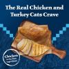 imageBlue Buffalo Wilderness Wild Delights Minced Natural Wet Cat Food Chicken ampamp Turkey in Tasty Gravy 55oz Cans 24PackChicken  Turkey