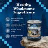 imageBlue Buffalo Wilderness Wolf Creek Stew Wet Dog Food HighProtein ampamp GrainFree Made with Natural Ingredients Hearty Beef in Gravy 125oz Cans 12 CountChicken Stew