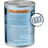 imageBlue Buffalo Wilderness Wolf Creek Stew Wet Dog Food HighProtein ampamp GrainFree Made with Natural Ingredients Hearty Beef in Gravy 125oz Cans 12 CountChicken Stew