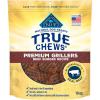 imageBlue Buffalo True Chews Dog Treats Made in the USA with Natural Ingredients Beef Burger Recipe 10oz BagBeef Burger