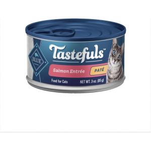 imageBlue Buffalo Tastefuls Natural Pate Wet Cat Food Chicken Entre 3oz cans Pack of 24Salmon