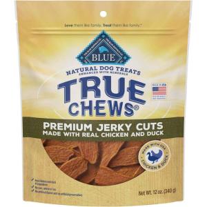 imageBlue Buffalo True Chews Premium Grillers Dog Treats Made in the USA with Natural Ingredients Chicken 12oz BagDuck