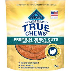 imageBlue Buffalo True Chews Premium Grillers Dog Treats Made in the USA with Natural Ingredients Chicken 12oz BagTurkey