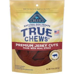 imageBlue Buffalo True Chews Premium Jerky Cuts Dog Treats with Natural Ingredients ChickenSteak