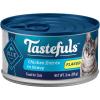 imageBlue Buffalo Tastefuls Natural Flaked Wet Cat Food Bundle Flaked Chicken and Tuna 3oz cans 48 Count 24 of Each FlavorChicken