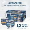 imageBlue Buffalo Tastefuls Savory Singles Natural Wet Cat Food Variety Pack Salmon ampamp Tuna Cuts in Gravy 26oz TwinPack Trays 24 Count 12 of EachChicken  Turkey