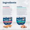 imageBlue Buffalo Tastefuls Savory Singles Natural Wet Cat Food Variety Pack Salmon ampamp Tuna Cuts in Gravy 26oz TwinPack Trays 24 Count 12 of EachFish