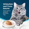 imageBlue Buffalo Tastefuls Savory Singles Natural Wet Cat Food Variety Pack Salmon ampamp Tuna Cuts in Gravy 26oz TwinPack Trays 24 Count 12 of EachFish