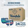 imageBlue Buffalo Tastefuls Savory Singles Natural Wet Cat Food Variety Pack Salmon ampamp Tuna Cuts in Gravy 26oz TwinPack Trays 24 Count 12 of EachSalmon  Tuna