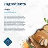 imageBlue Buffalo Tastefuls Savory Singles Natural Wet Cat Food in Gravy 26oz TwinPack Tray Salmon Entre 24 CountTurkey