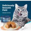 imageBlue Buffalo Tastefuls Wet Cat Food Pat for Mature Cats Made with Natural Ingredients  Chicken Entre 3oz Can 24 count