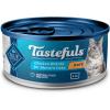 imageBlue Buffalo Tastefuls Wet Cat Food Pat for Mature Cats Made with Natural Ingredients  Chicken Entre 3oz Can 24 count