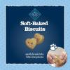 imageBlue Buffalo Baby BLUE Soft Biscuits with DHA Natural Dog Treats for Puppies Great for Training with Chicken ampamp Carrots 8oz Bag8 Ounce Pack of 1