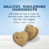 imageBlue Buffalo Baby BLUE Soft Biscuits with DHA Natural Dog Treats for Puppies Great for Training with Chicken ampamp Carrots 8oz Bag8 Ounce Pack of 2