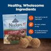imageBlue Buffalo Nudges Homestyle Natural Dog Treats Made with Real Chicken Made in the USA Chicken 10oz BagBeef and Rice