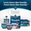 imageBlue Buffalo Tastefuls Pures with Salmon Natural Cat Food Complement Resealable Twist Cap Pouches 3oz 12 CountSalmon