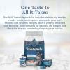imageBlue Buffalo Tastefuls Pures with Salmon Natural Cat Food Complement Resealable Twist Cap Pouches 3oz 12 CountTuna