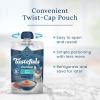 imageBlue Buffalo Tastefuls Pures with Salmon Natural Cat Food Complement Resealable Twist Cap Pouches 3oz 12 CountTuna