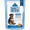 imageBlue Buffalo Baby BLUE Crunchy Biscuits with DHA Crunchy Dog Treats for Puppies Made with Natural Ingredients Oatmeal ampamp Banana 8oz Bag8 Ounce Pack of 1