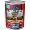 imageBlue Buffalo Wilderness Natural HighProtein ampamp GrainFree Wet Food for Puppies Turkey ampamp Chicken 125oz Cans 12 CountRed Meat  ChickenFree