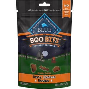 imageBlue Buffalo Boo Bits Soft ampamp Chewy Halloween Dog Treats Tasty Chicken Recipe 45oz BagBoo Bits Chicken