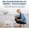 imageBlue Buffalo Blue Bits Plus Skin ampamp Coat and Immune Support Dog Treats Salmon 95oz BagBeef