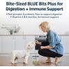 imageBlue Buffalo Blue Bits Plus Skin ampamp Coat and Immune Support Dog Treats Salmon 95oz BagChicken and Pumpkin