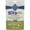 imageBlue Buffalo Blue Bits Plus Skin ampamp Coat and Immune Support Dog Treats Salmon 95oz BagChicken and Pumpkin