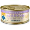 imageBlue Buffalo Freedom GrainFree Adult Wet Cat Food Complete ampamp Balanced Nutrition for Indoor Cats Made with Natural Ingredients Fish Recipe 55oz Cans 24 CountChicken