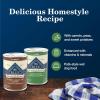 imageBlue Buffalo Homestyle Recipe Adult Wet Dog Food Made with Natural Ingredients Turkey and Lamb Dinner Variety Pack 125oz Cans 6 Count 3 of EachLamb  Turkey