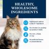 imageBlue Buffalo Natural Veterinary Diet HF Hydrolyzed for Food Intolerance Dry Cat Food Veterinarian Prescription Required Salmon 7lb BagSalmon