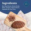 imageBlue Buffalo Tender Shreds Salmon ampamp Chicken Toppers in Savory Broth Natural Dog Food Complement Salmon ampamp Chicken 25oz Pouch 24CountBeef  Chicken