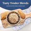 imageBlue Buffalo Tender Shreds Salmon ampamp Chicken Toppers in Savory Broth Natural Dog Food Complement Salmon ampamp Chicken 25oz Pouch 24CountChicken