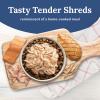 imageBlue Buffalo Tender Shreds Salmon ampamp Chicken Toppers in Savory Broth Natural Dog Food Complement Salmon ampamp Chicken 25oz Pouch 24CountSalmon  Chicken