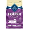 imageBlue Buffalo Freedom GrainFree Dry Cat Food for Mature Cats Complete ampamp Balanced Nutrition for Mature Cats Chicken Recipe 11lb Bag