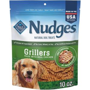 imageBlue Buffalo Nudges Grillers Natural Dog Treats Made in The USA with Real Salmon 16oz BagChicken