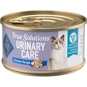 imageBlue Buffalo True Solutions Urinary Care Wet Cat Food for Adult Cats Made with Natural Ingredients Chicken 30oz Cans 24 Count